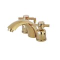 Kingston Brass KB8952DX Mini-Widespread Bathroom Faucet, Polished Brass KB8952DX